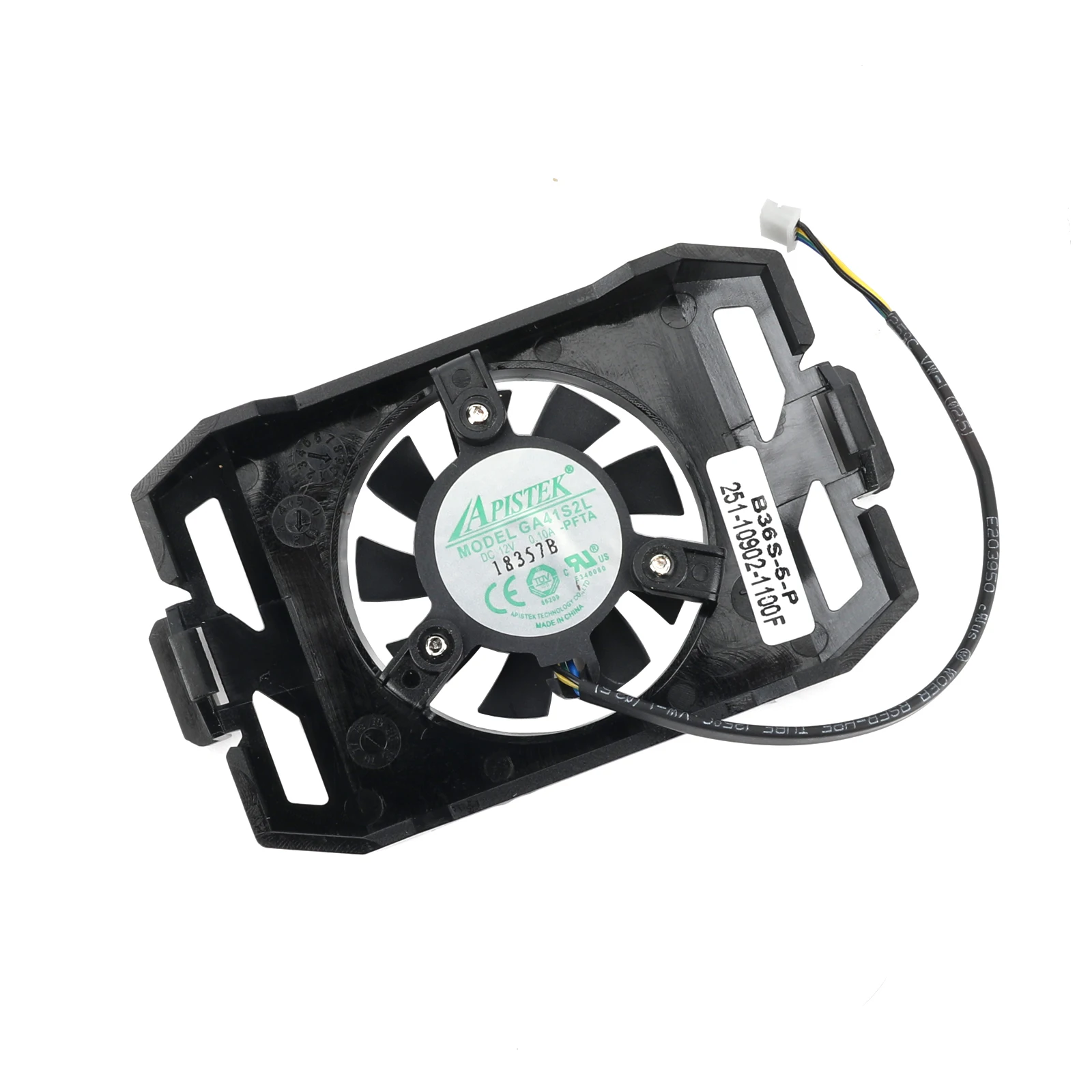 GA41S2L 12V 0.1a охладитель для видеокарты Zotac GTX 1060 1070 Ti 1080 Plus |