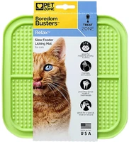boredom busters licking mat for cats relax green2022