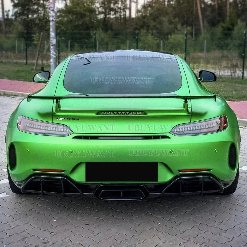 Для Mercedes-Benz GT GTS GTR AMG Coupe 2015+ Высококачественный карбоновый задний спойлер на крышу, накладка на багажник, тюнинг автомобиля (art.: 3920d9bdbf3bf) - 3920d9bdbf3bf