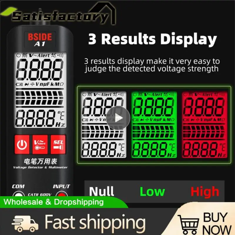 

Full-automatic Digital Multimeter Usb Charge Dc Ac Voltage Tester Auto Range Fast Accurately Measures Multimetro Measuring Pen