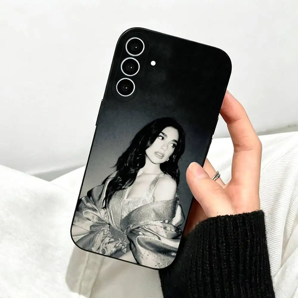 Фото Чехол для телефона D-Dua M-Lipas Singer, черный, силиконовый, мягкий, для Samsung Galaxy A73, A72, A71, A70, A53, A52, A51 №4