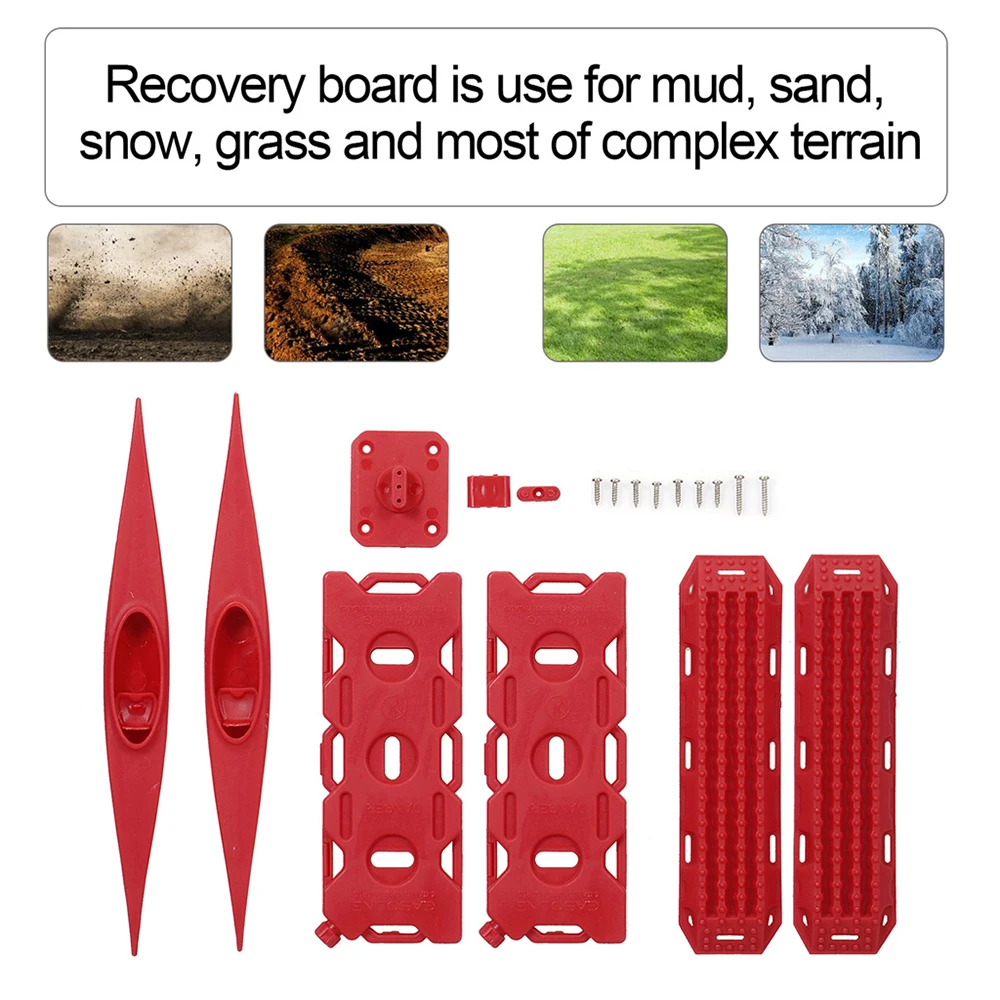 6 шт. спасательная плата запасной топливный бак модель украшения для 1/10 RC