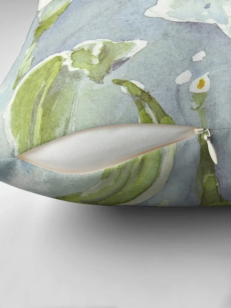 Луковые лилии (и светлячки) ночью декоративная подушка рождественская для дома