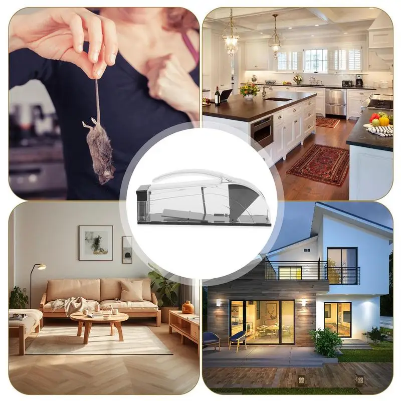 Гуманные ловушки для мыши человеческий захват ловушка без прикосновений