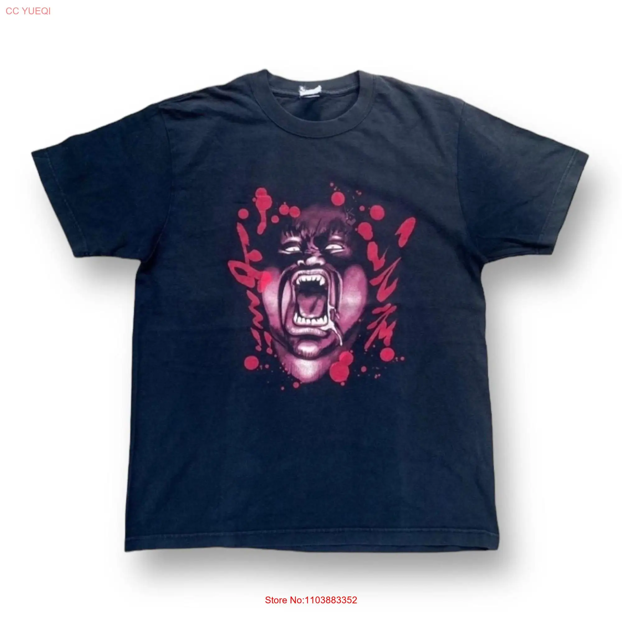 Винтажная футболка из аниме &quotкулак Северной Звезды&quot большая серия манга