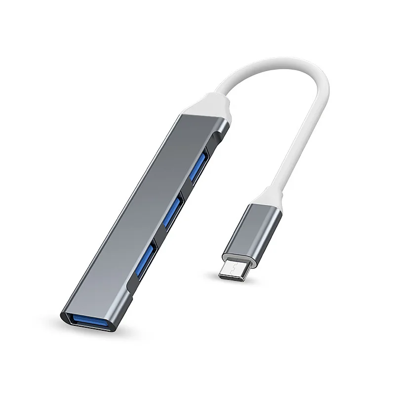 

USB C-концентратор 3,0 Type C 3,1, 4 порта, мультиразветвитель, адаптер OTG для Xiaomi, Lenovo, Macbook Pro, 13, 15, Air Pro, компьютерные аксессуары для ПК