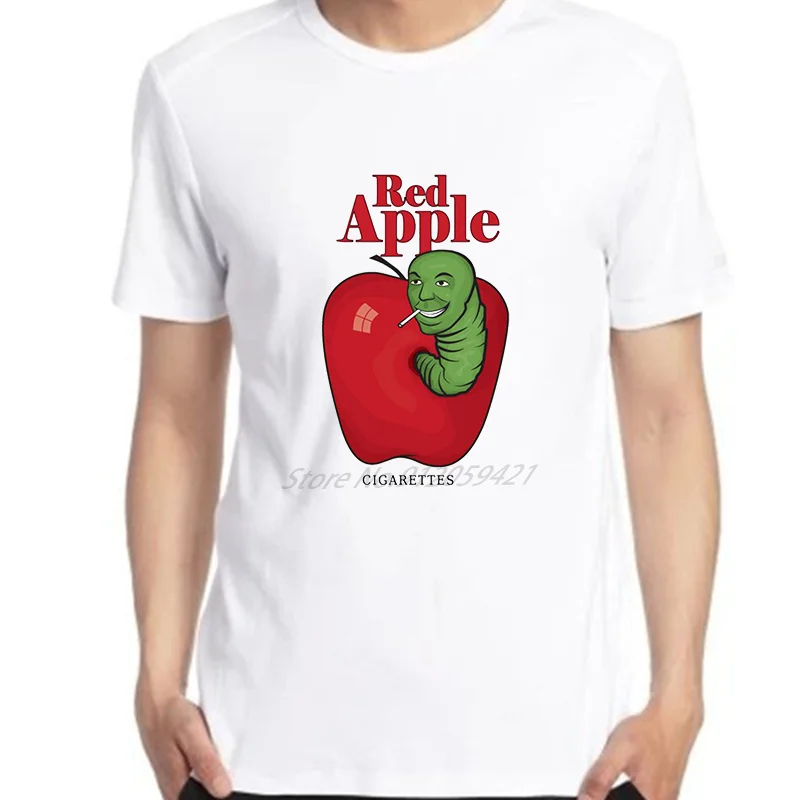 Футболка с принтом красных сигарет футболки криминальной фантастики летняя