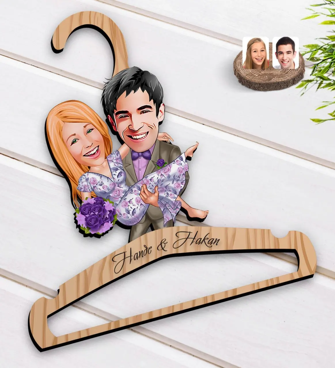 

Персонализированная карикатура на День Св. Валентина для платья ассациона-56