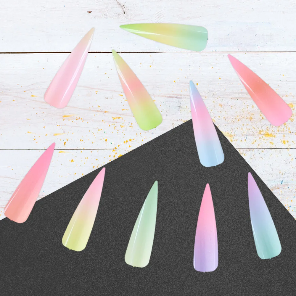 10 рулонов/набор фольга для ногтей