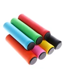 1 пара силиконовых ручек для горного велосипеда, ручки для горного велосипеда, противоскользящие ручки для горного велосипеда, прочная поддержка, захват, запчасти для велосипеда