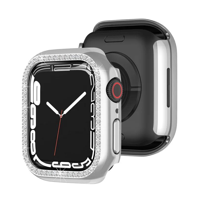 Фонарь защитный для Apple Watch чехол серии 7 6 SE 5 4 38 мм 42 iWatch 45 41 40 44 | Наручные часы