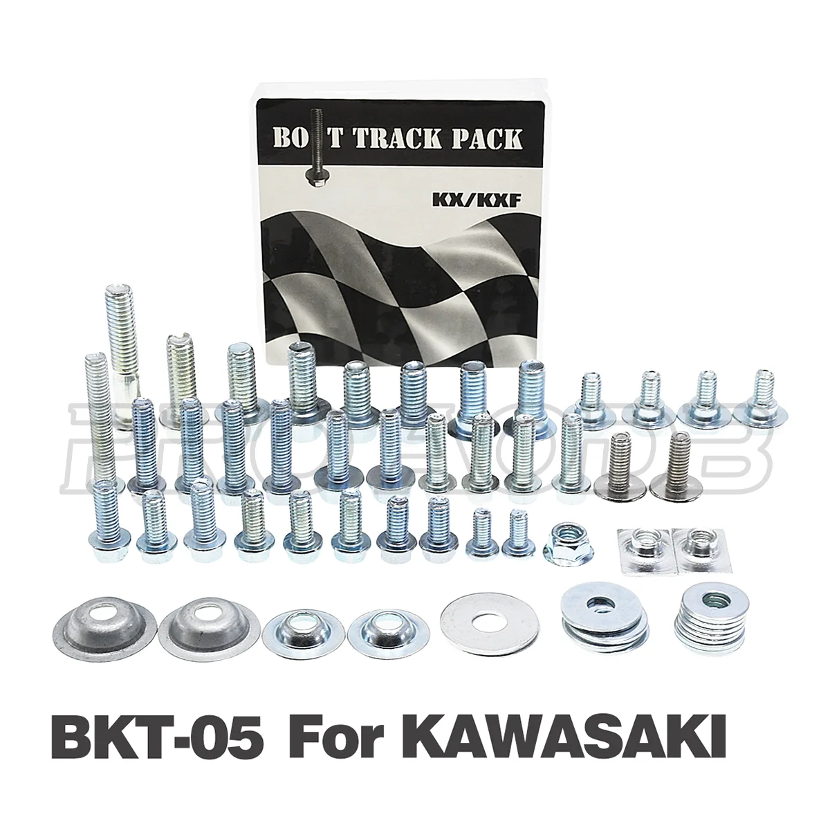 

Комплект болтов обтекателя крыла для грязи для мотоцикла для KAWASAKI KX KLX KXF 80 85 100 125 150 250 450 2003-2022 2023 2024 2025 Motocros
