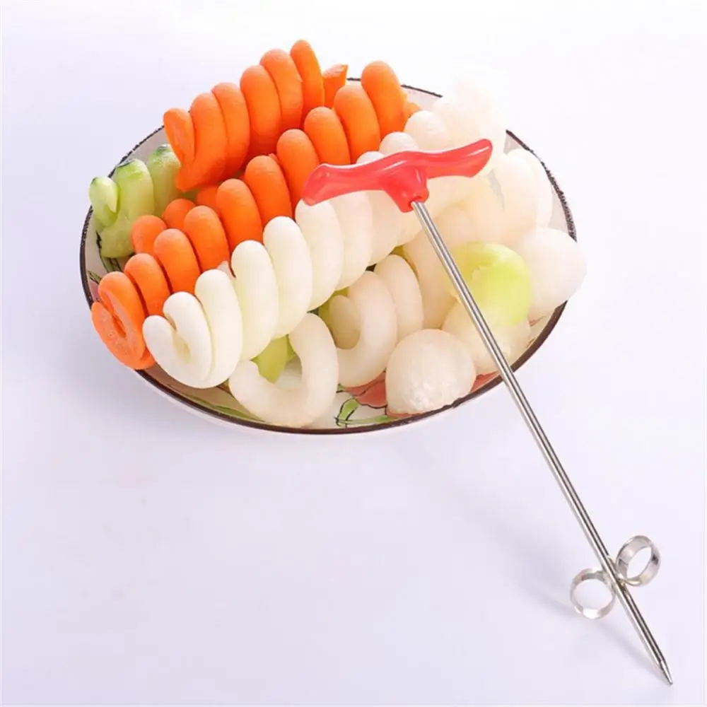 

Roller Vegetables Spiral Knife Spiral Screw Slicer Potato Carrot Cucumber Making Twist Shredder Grater Easy Spiral Cutter Manual