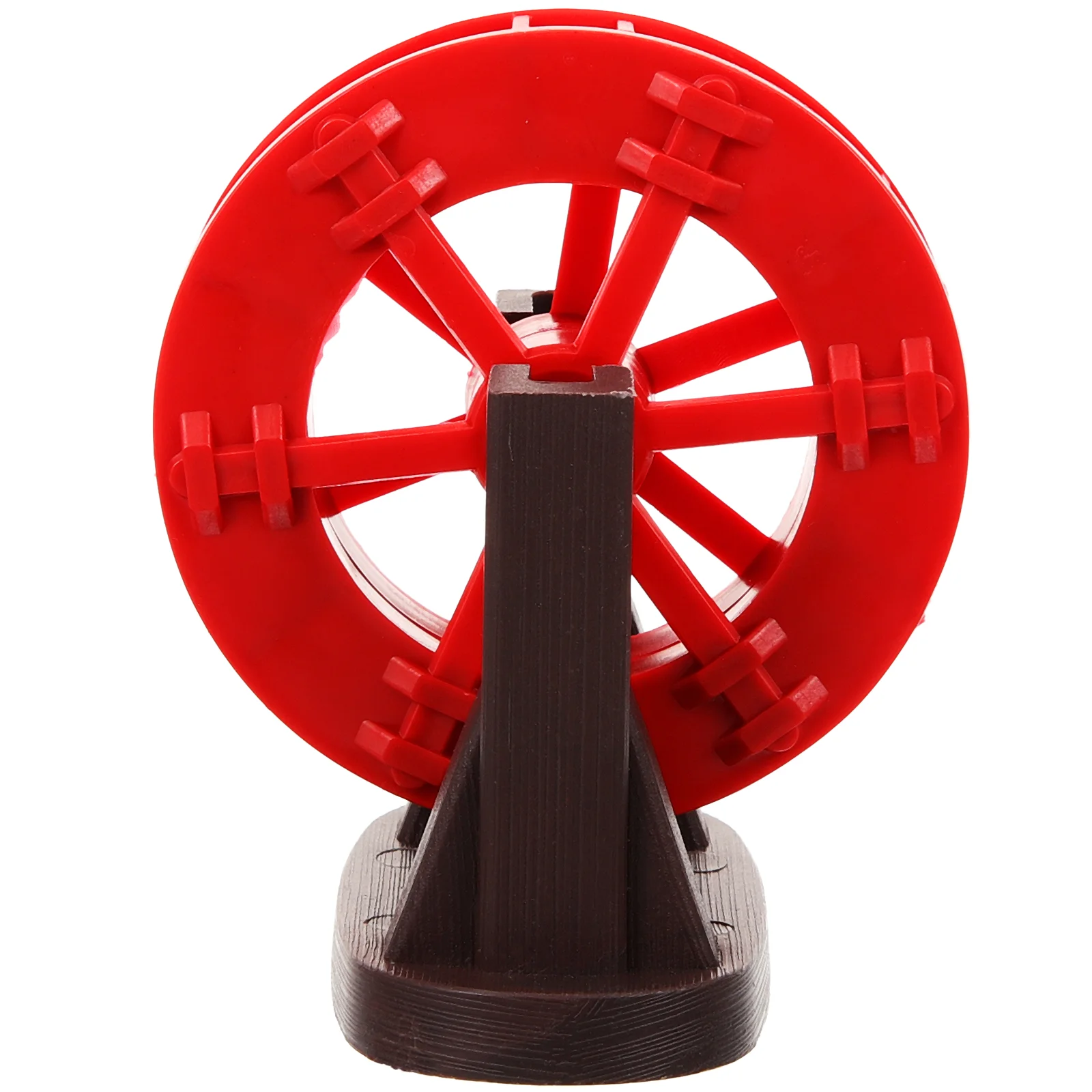 

Micro Wheel Scene Layout Artificial Rockery Wheels Fish Tank Ornaments Fountain Water Fountains Mini Plastic Part Rotation