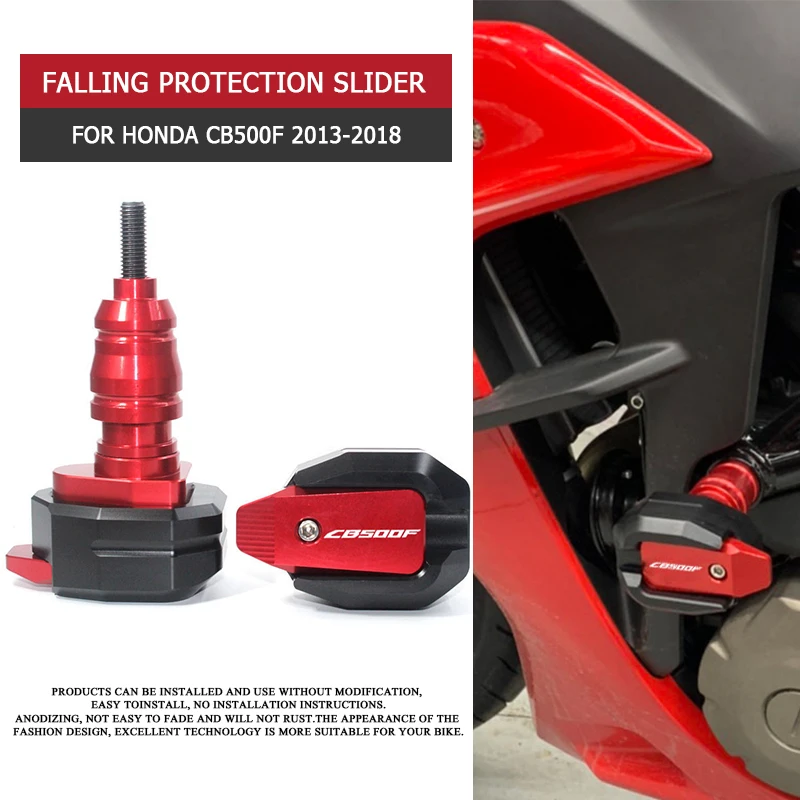 

For Honda CB500F CB500 F CB 500 F 2013-2018 Motorcycle Falling Protection Frame Slider Fairing Guard Crash Pad Protector
