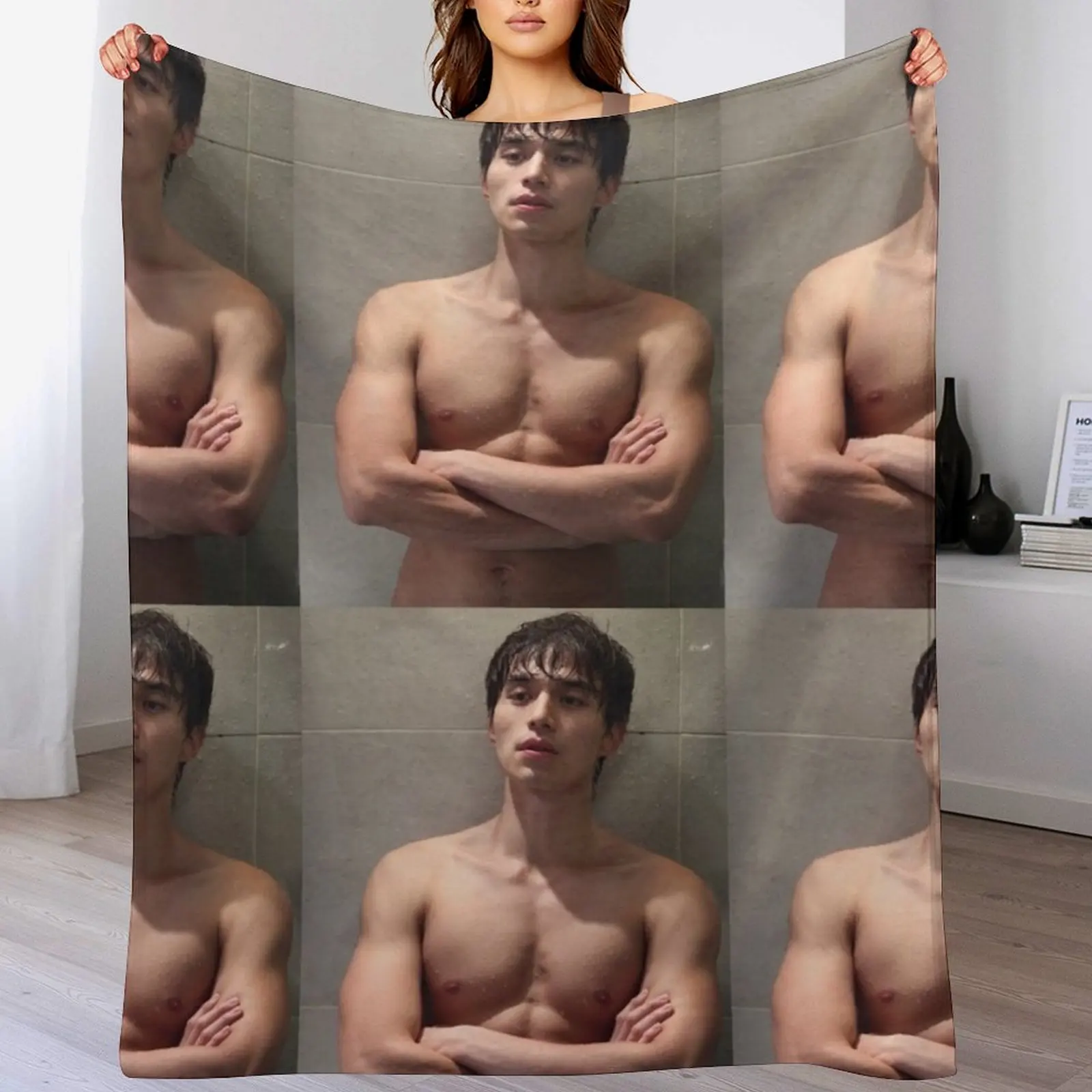 Lee Dong Wook пледы для душа мягкие декорации летние постельные принадлежности одеяла