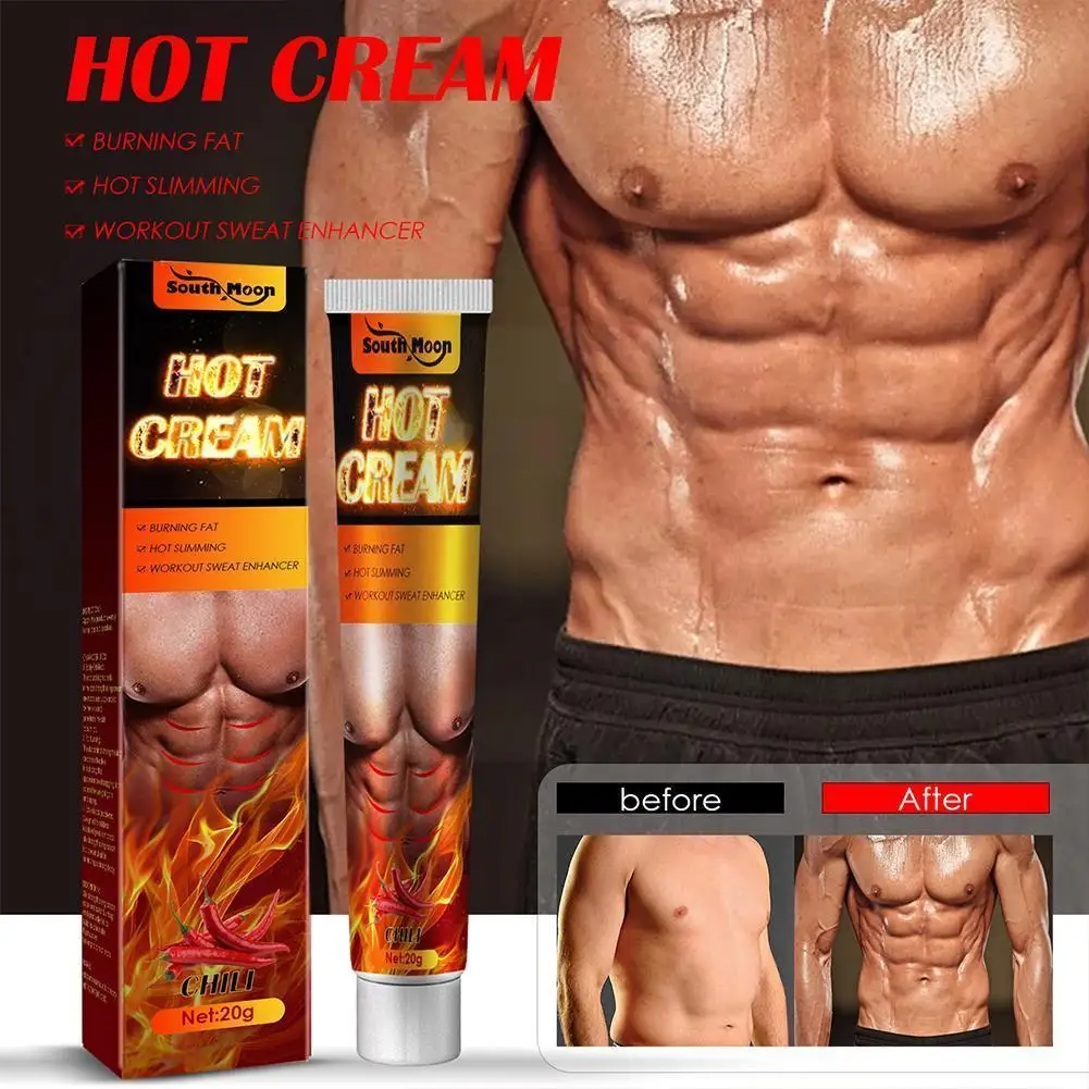 

Abdominal Strengthening Cream Slimming Cream For Men Women Hot Cream Fat Burner Abdominal Muscle Sweat Workout Enhancer Gel T7O2