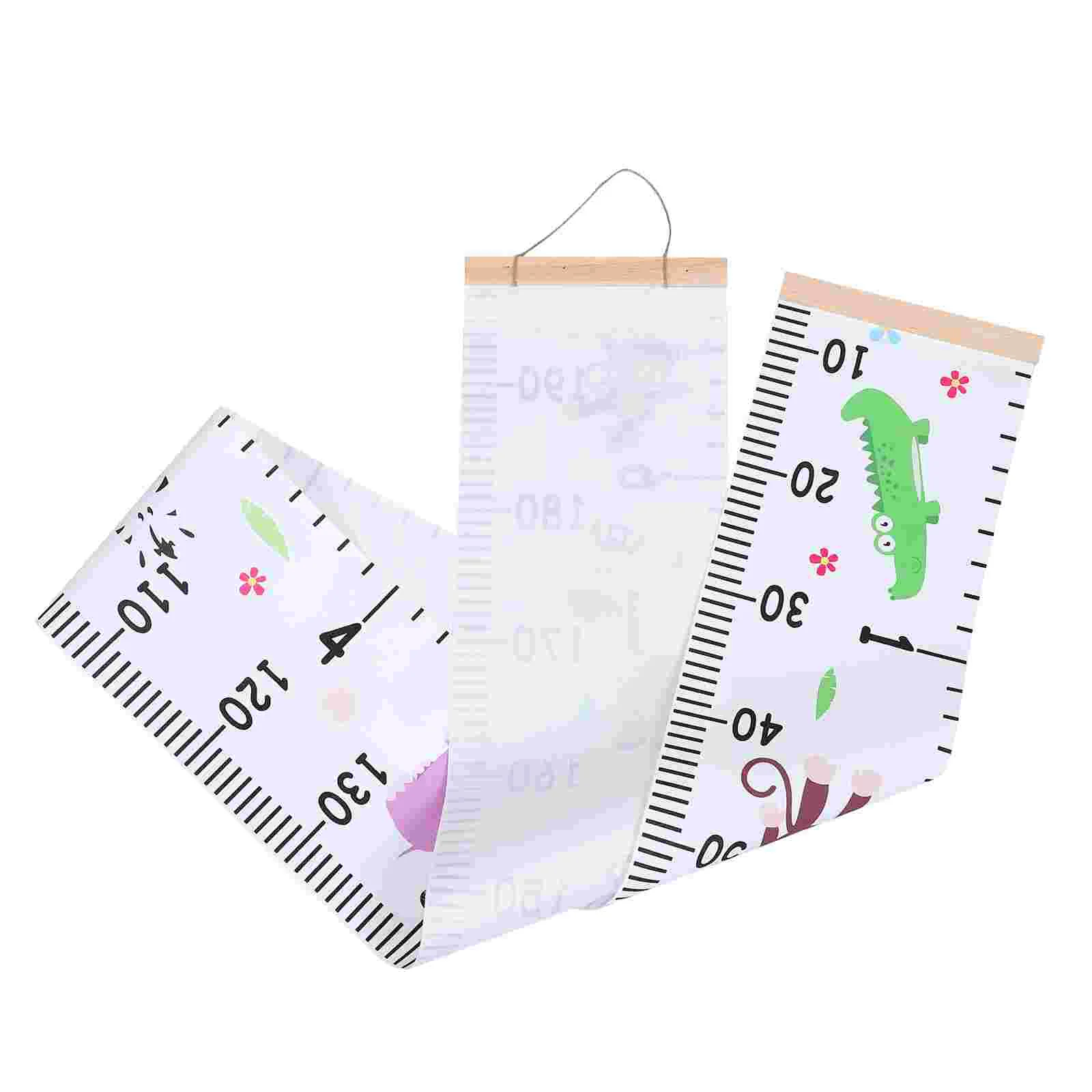 

Chart Height Kids Growth Wall Rulerdecor Nursery Measurement Decal Sticker Removable Hanging Measure Room Measuring Canvas Tool