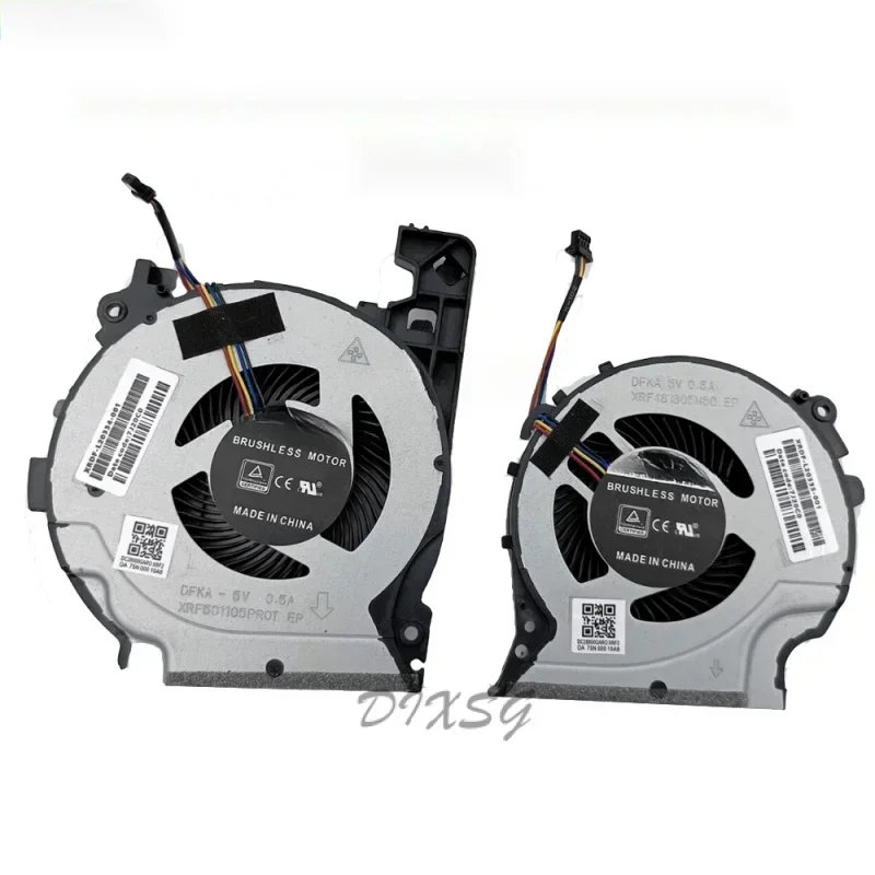 Вентилятор охлаждения процессора и графического ноутбука для HP Pavilion 15-CX CX0049NR CX0071