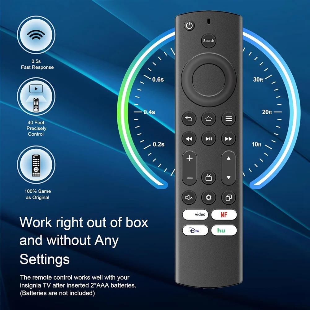 2 шт. универсальный пульт дистанционного управления для ТВ Insignia и Toshiba Smart TV Hisense AMZ