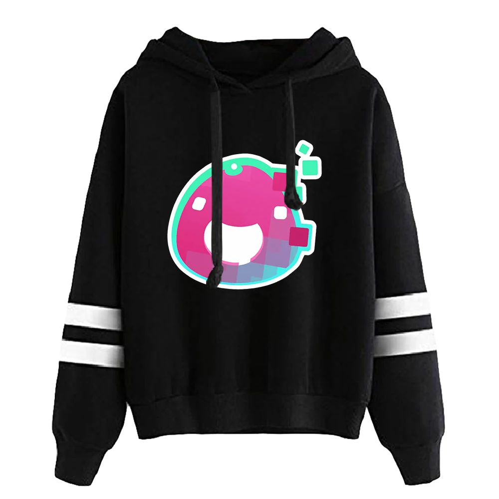 

Women Clothes Slime Rancher Hoodie Unisex Pocketless Sleeve Women Men's Sweatshirt Harajuku Streetwear Simulation Game Clothes