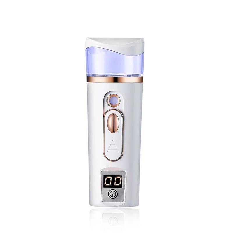 

Official Store Youpin New 019A Supplement Water Instrument Sprayer Charge Skin Detection Cold Spray Humidifier Nano Mjia