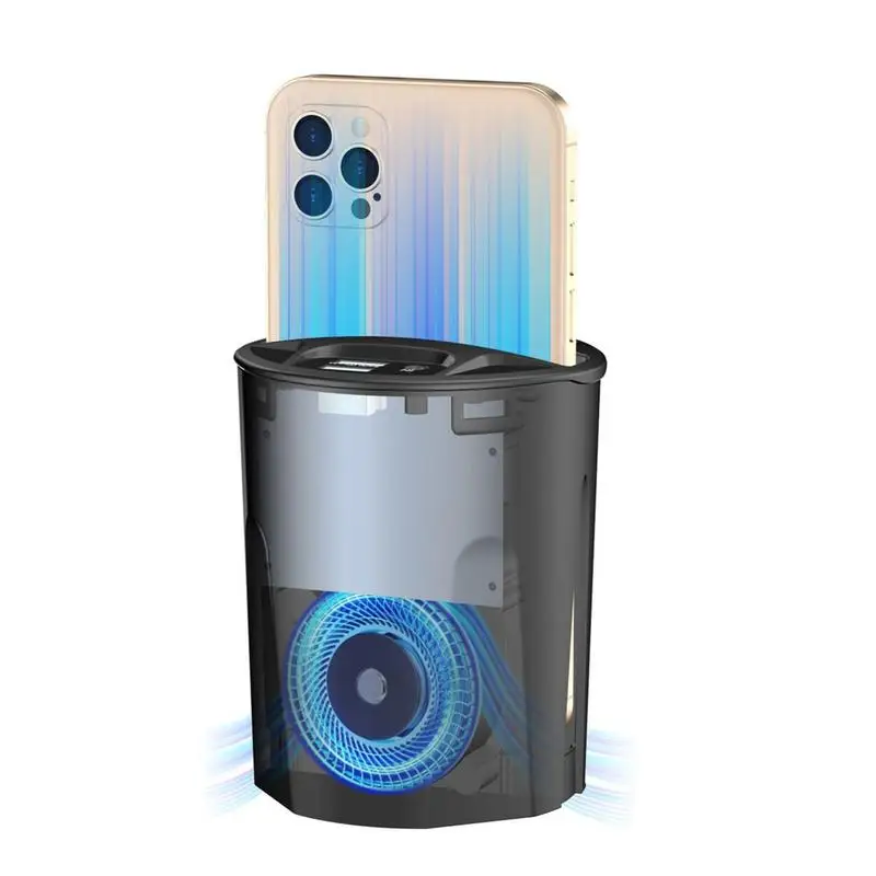 

Car 4-in-1 Wireless Charging Cup Fast Car Mobile Phone Charger Cup Cup Holder Phone Mount 4-in-1 Wireless Charging Cup Dual Usb