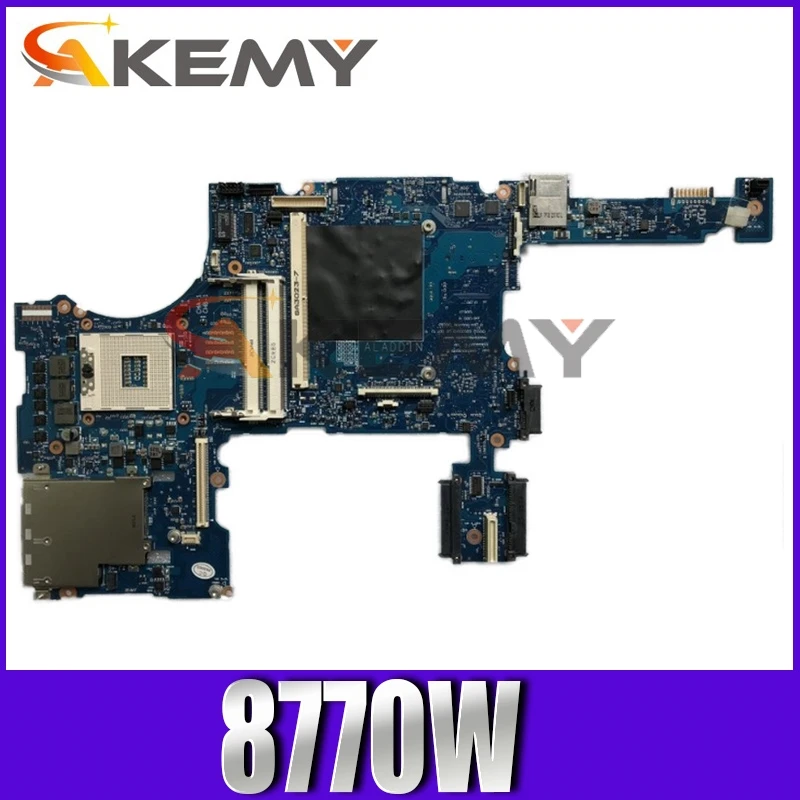 

Материнская плата AKemy для ноутбука HP Elitebook 8770 Вт, материнская плата 688745-001 688745-601 6050A2479201 QM77