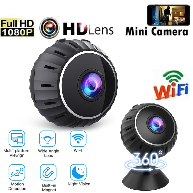 

Mini Camera Smart WiFi Full HD Voice Recorder 1080P Home Security Camera Baby Monitor Indoor Video Recorder Motion Detection