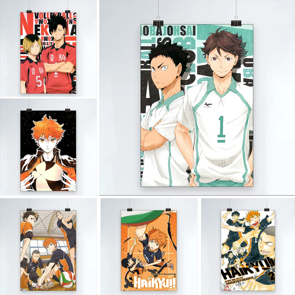 

Настенный плакат Haikyuu на холсте, Япония, Стандартный, с рисунком