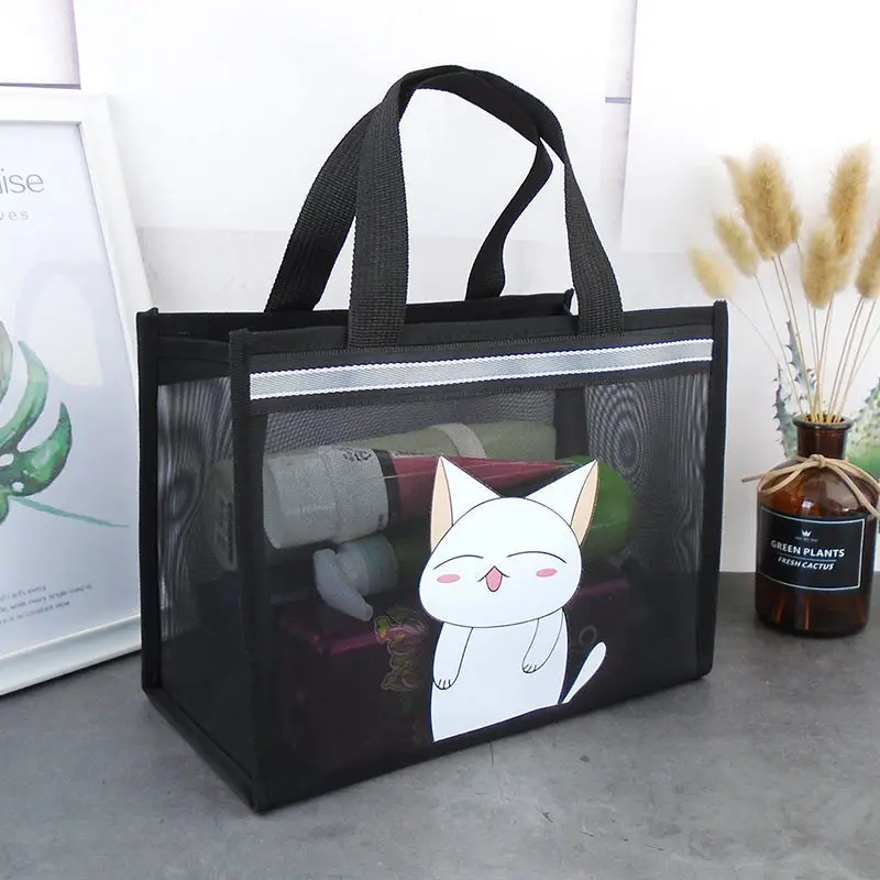 

Portable Bathing Bag Mesh Shower Toiletry Pouch Travel Makeup Storage Holder Portable Bathing Bag Mesh Shower Bag