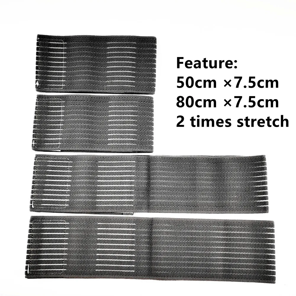 EMS проводящий электрод фиксированная эластичная повязка эластичные ленты для