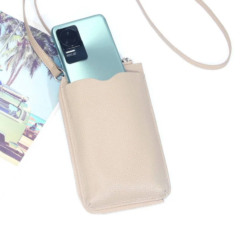 

2023 New Style Shoulder Bag For Women Summer Bag Phone Bag For Girl Genuine Leather Phone Bag Diagonal Cross Small Bag