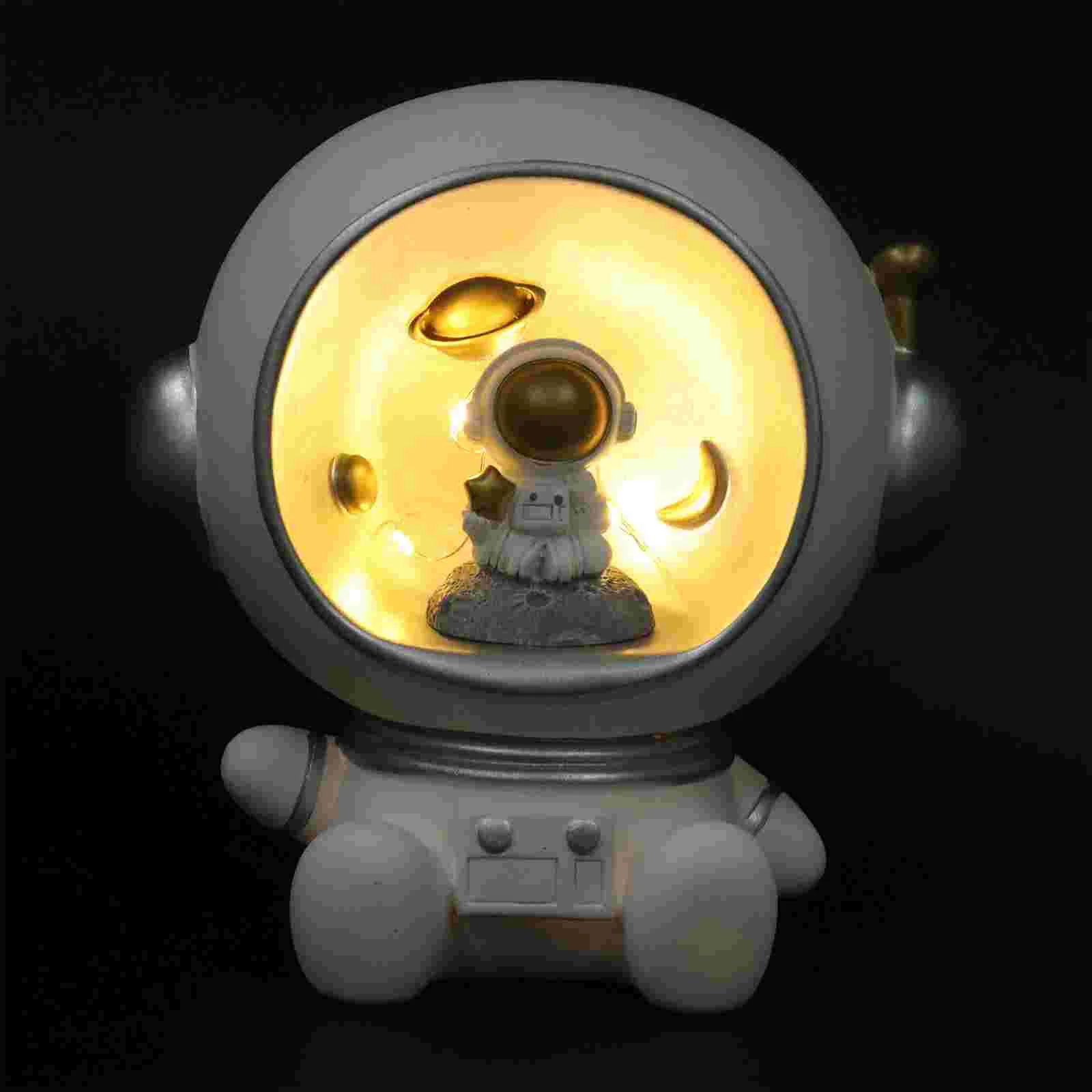

1pc Astronaut Sculpture Spaceman Figurine Spaceman Decor Astronaut Decor for Home