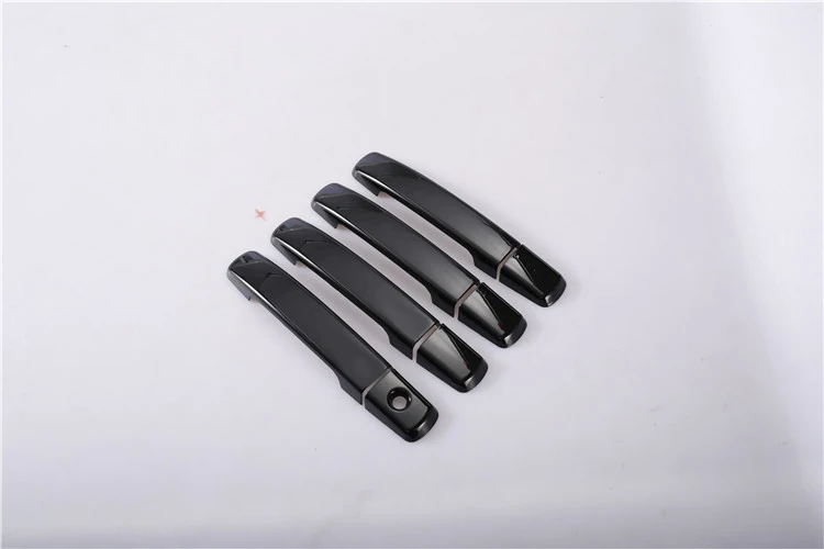 

Для Nissan Qashqai j10 2007-2013 глянцевый черный хромированный автомобильный дверной ручки, наклейки, аксессуары для стайлинга