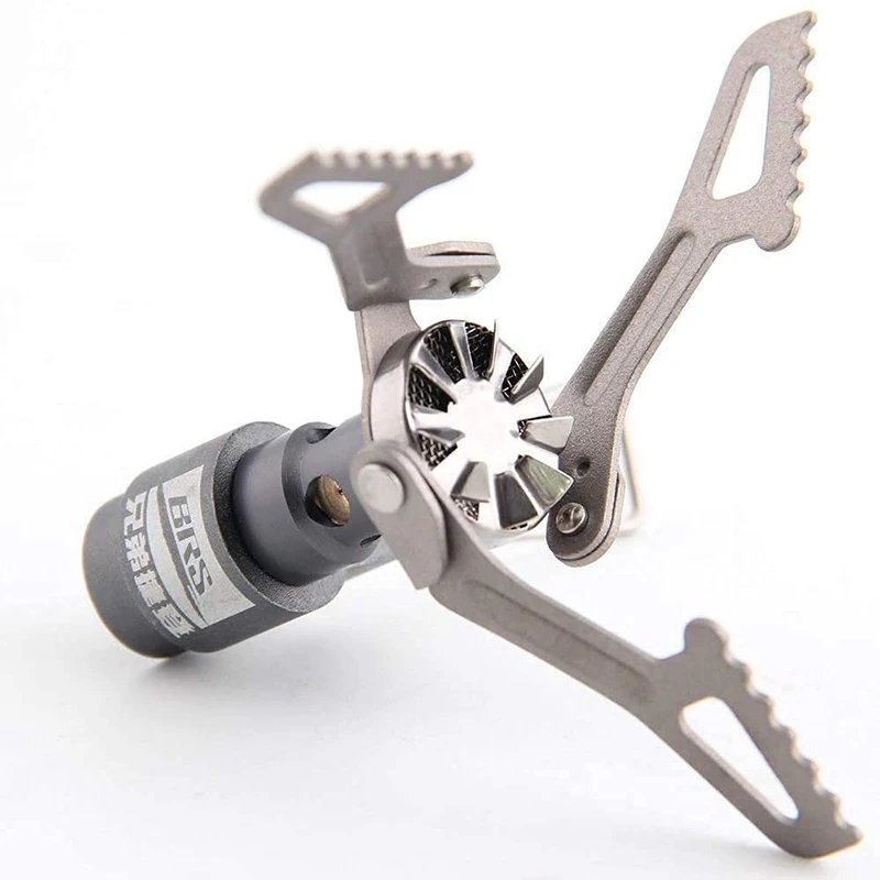 

BRS Tita-Alloy Mini Portable Outdoor Stove Wild Survival Cooking Picnic Gas Burner Equipment Outdoor Camping Gas Stove BRS 3000T