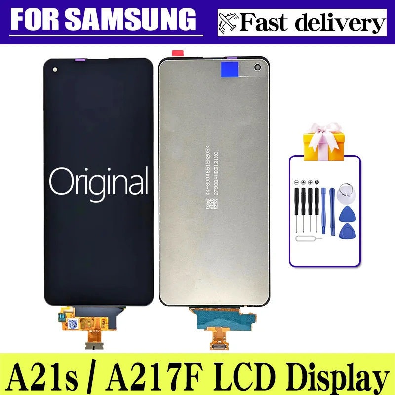 

6.5" Original LCD For Samsung Galaxy A21s A217 A217F LCD Touch Screen Digitizer For Samsung A21s SM-A217F/DS Display Replacement