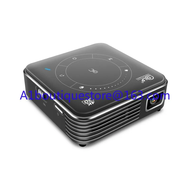 Мини-проектор DLP 50 люмен система Android 9 0 3D/4K вход декодирования четырехугольная