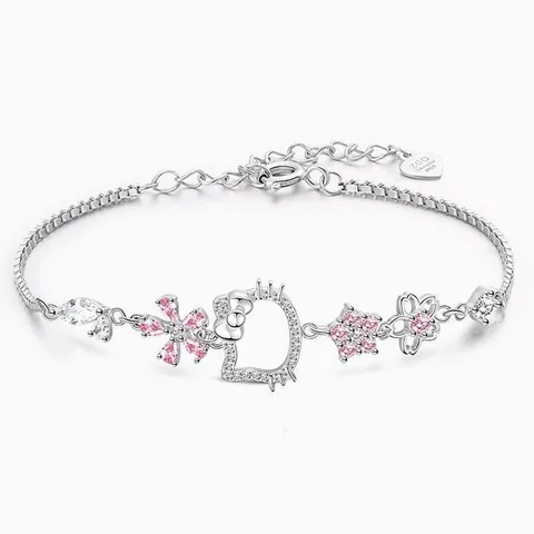 MINISO Санрио Hello Kitty браслет из полиэстера