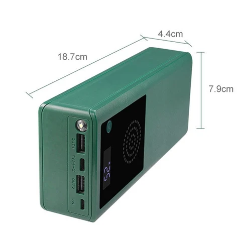 OOTDTY Power Bank Box для батареек 26650