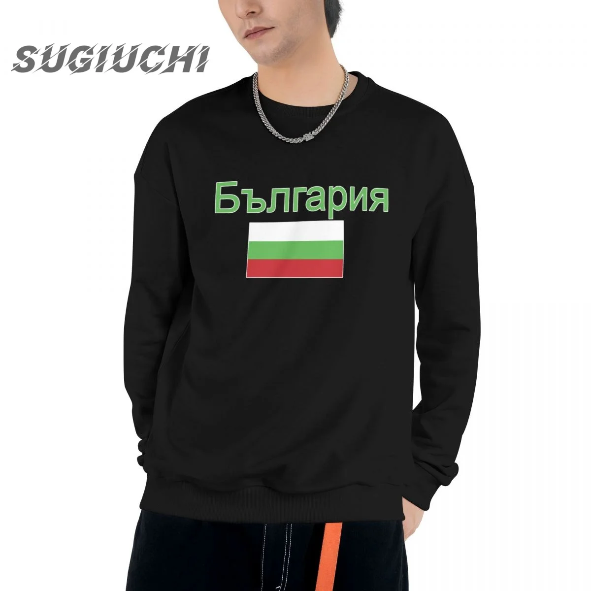 

Cotton 6XL Bulgaria Country Flag With Letter Men Unisex Hoodie O Neck Sweatshirt Women Hip Hop Streetwear Tracksuit Clothing