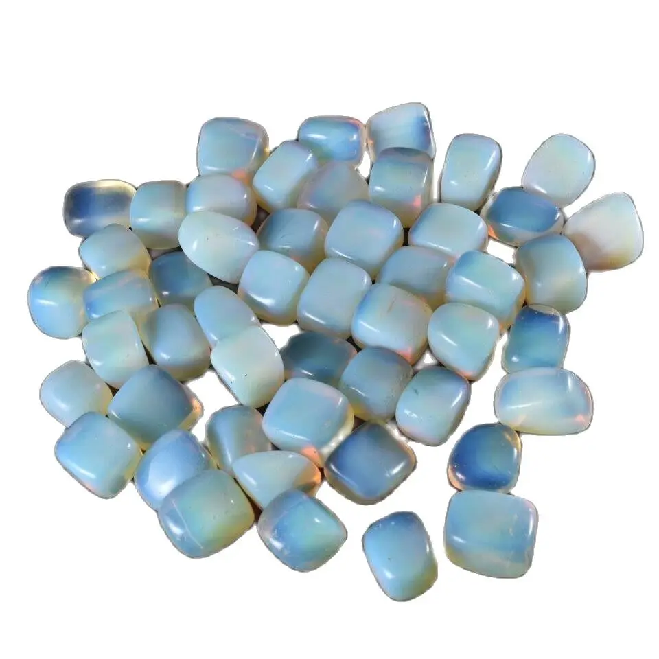 6 шт. опалитовый Tumblestone 20-30 мм, фотокристаллы, опалитовый кристалл, барабан