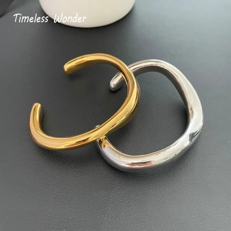 Набор браслетов из латуни с геометрическим рисунком в готическом стиле