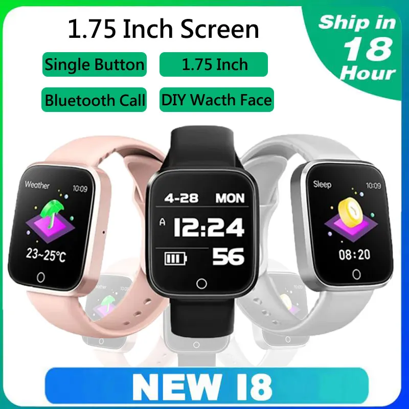 

Цифровые умные спортивные часы для мужчин и женщин, светодиодные электронные наручные часы с пульсометром, тонометром, Bluetooth Смарт-часы для ...