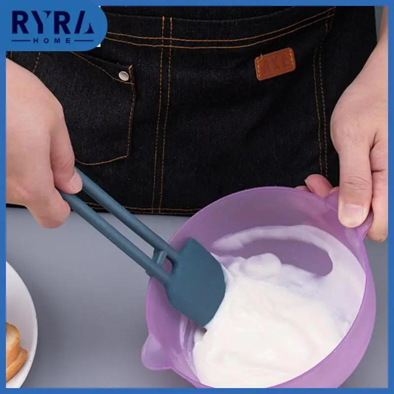 

Cake Bbq Tools High Temperature Resistance Scraper Cake Baking Cream Scraper Oil Brush Food Grade Cake Spatula Silica Gel