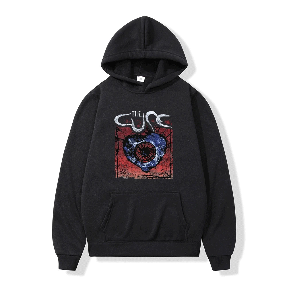 

Rock Band The Cure Friday I'm In Love Print Hoodie Unisex Casual Hoodies The Smiths New Order Joy Division Oversized Streetwear