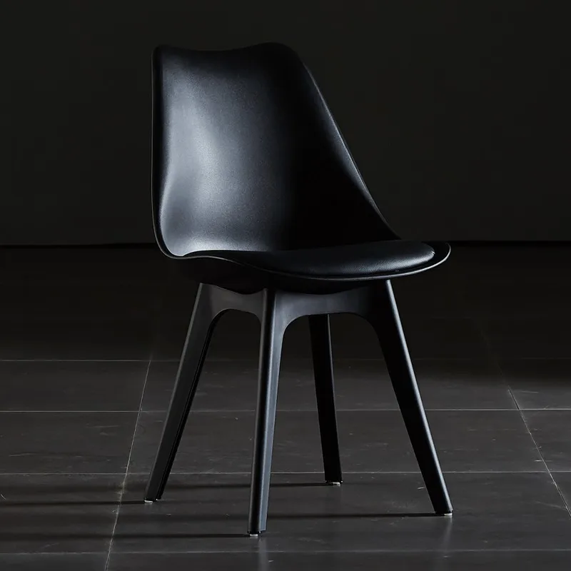 

Modern Black Chair Bedroom Accent Living Room Nordic Chairs Outdoor Modern Accent Mesas De Restaurante Kitchen Furniture DWH
