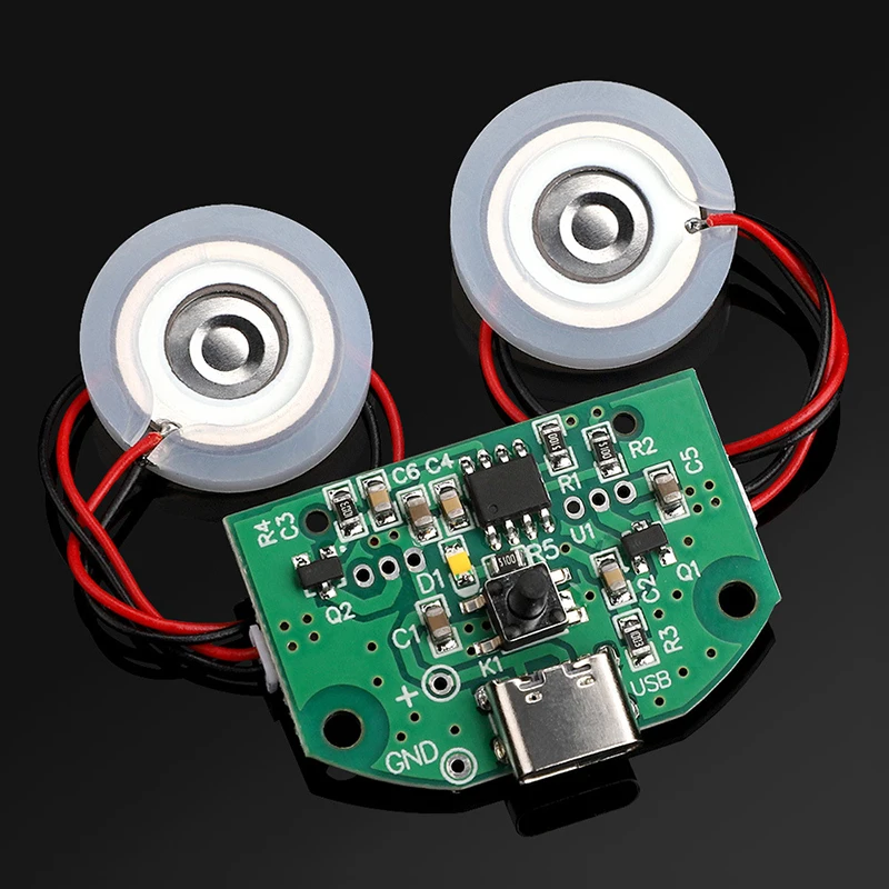

1PC USB Humidifier DIY Kits Mist Maker And Driver Circuit Board Fogger Atomization