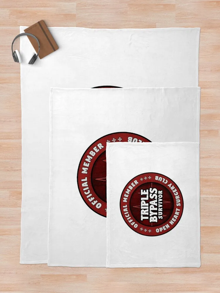 Потряное сердце выжить открытое восстановление хирургии подарок пледы мягкие