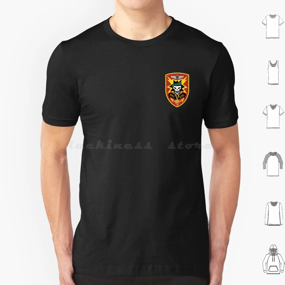 Macv-Sog T Shirt Cotton Men Women Diy Print Vietnam War Macv